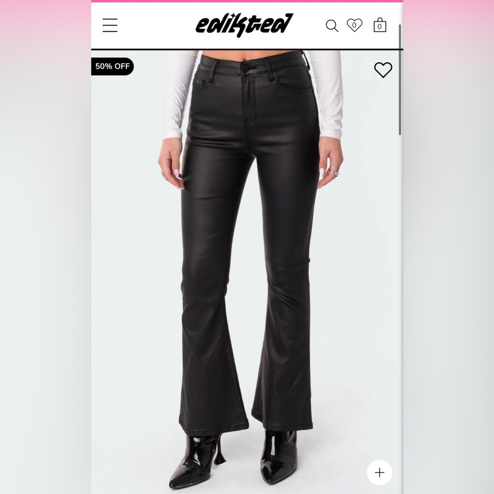 Edikted viral black pants